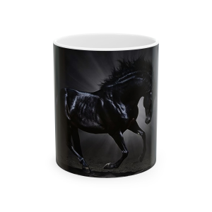 🐎🔥 The “Black Beauty” Horse Mug Series is HERE! 🔥🐎Black Beauty Ceramic Mug 11oz