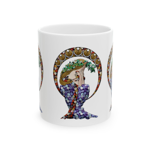 🌙🔥 The “Goddess” Mug Series is HERE! 🔥🌙Garden Goddess Ceramic Mug 11oz