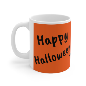🎃🔥 The “Halloween” Mug Series is HERE! 🔥🎃Happy Halloween Bitch Orange Mug 11oz