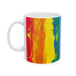 🌈🔥 The “Rainbow” Mug Series is HERE! 🔥🌈Rainbow Ceramic Mug 11oz
