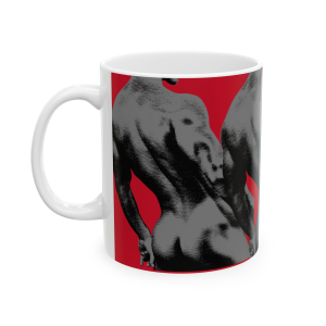 🔥 The “Gay” Mug Series is HERE! 🔥 Look at that Ass in Red Ceramic Mug 11oz