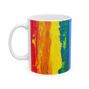 🌈🔥 The “Rainbow” Mug Series is HERE! 🔥🌈Rainbow Ceramic Mug 11oz